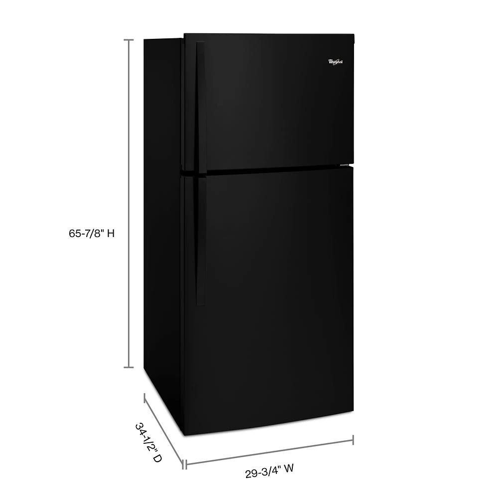 30-inch Wide Top Freezer Refrigerator - 19 cu. ft. WRT549SZDB