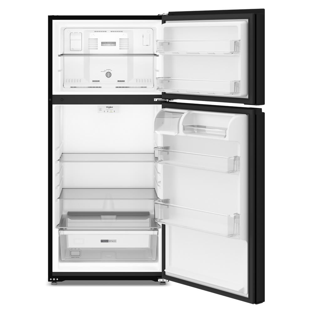 28-inch Wide Top Freezer Refrigerator with Total Coverage Cooling- 14.3 Cu. Ft. WRTX3114TB