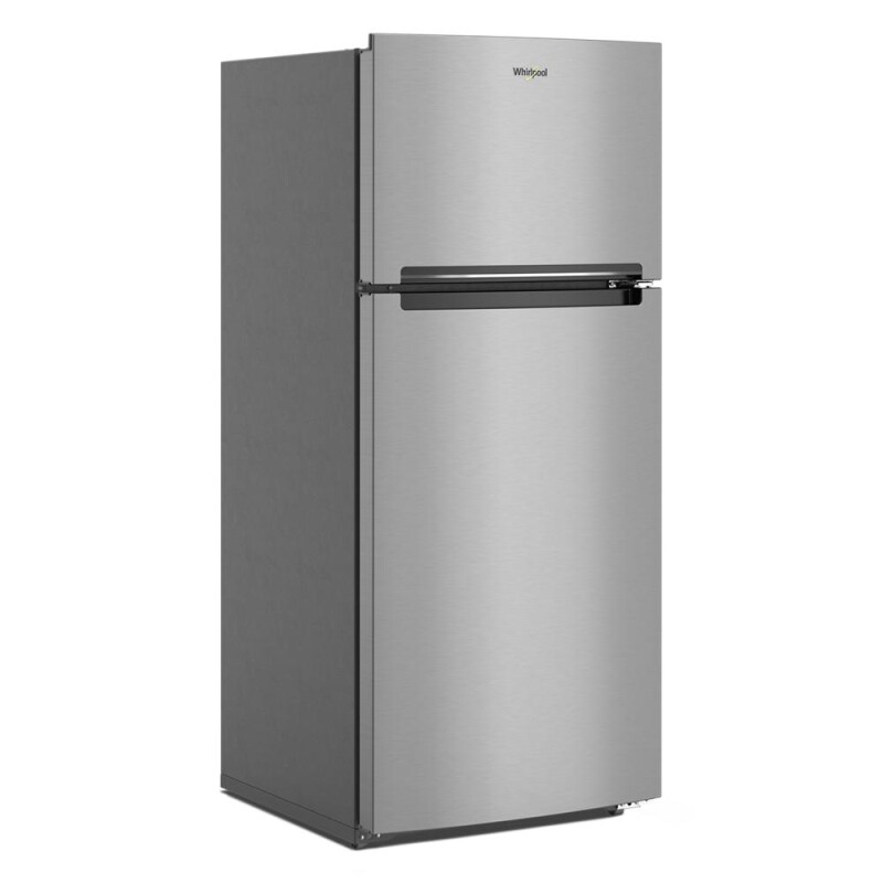Whirlpool 28-inch Wide Top-Freezer Refrigerator - 16.3 Cu. Ft. Dolos Steel WRTX5028PM Picture 1