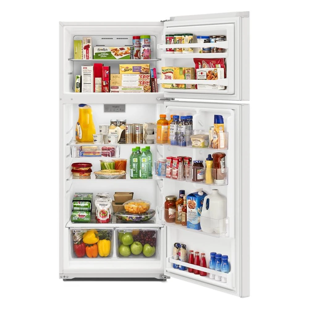 28-inch Wide Top-Freezer Refrigerator - 16.3 Cu. Ft. WRTX5028PW