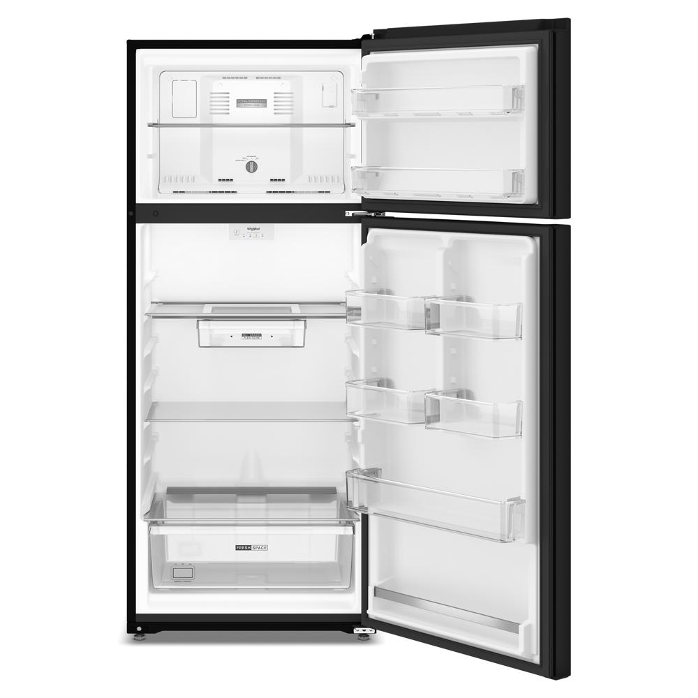28-inch Wide Top Freezer Refrigerator with Total Coverage Cooling- 18.0 Cu. Ft. WRTX5118TB