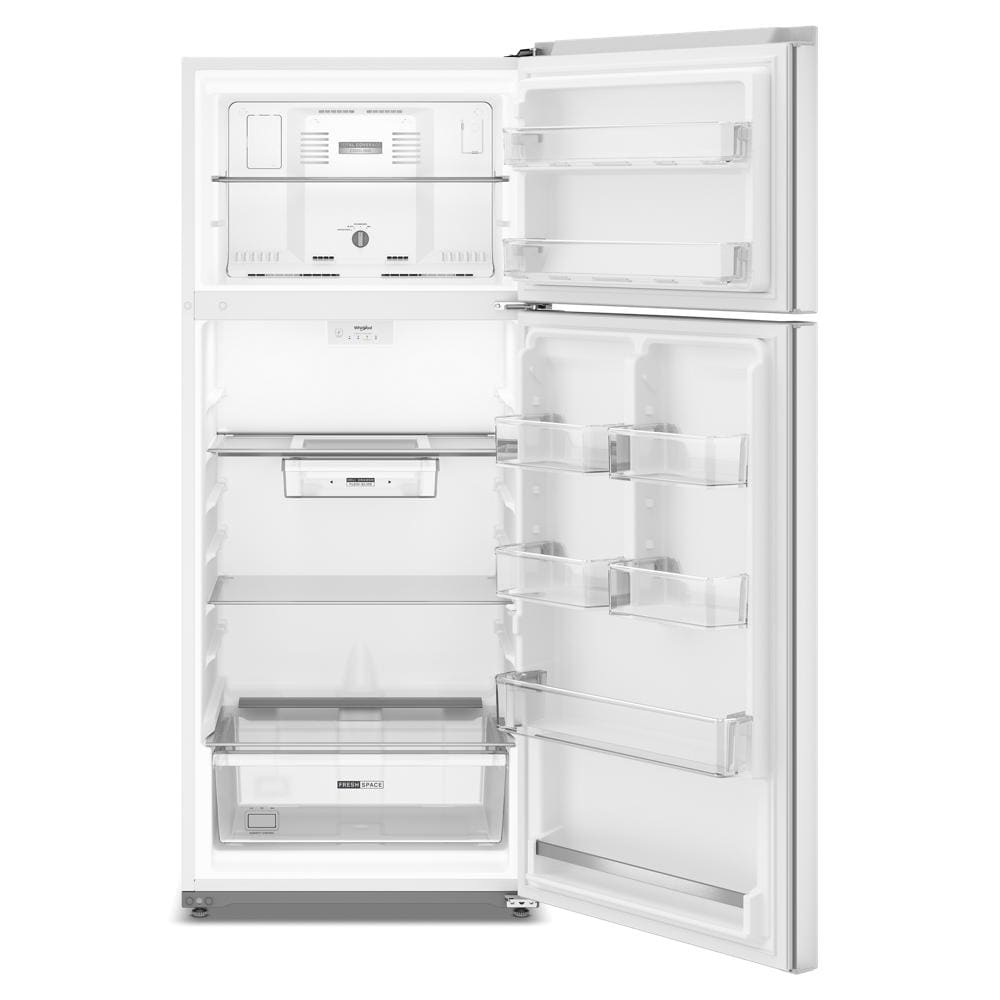28-inch Wide Top Freezer Refrigerator with Total Coverage Cooling- 18.0 Cu. Ft. WRTX5118TW