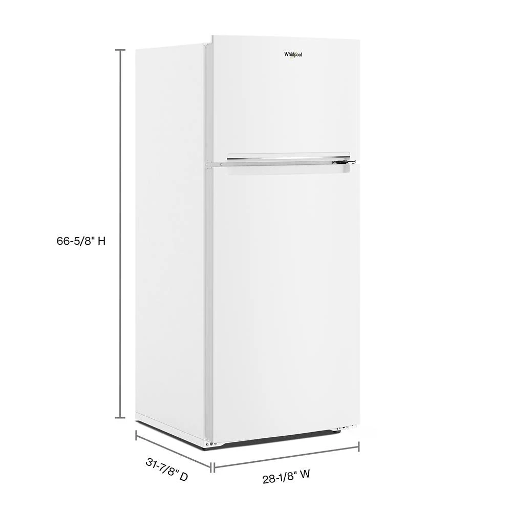 28-inch Wide Top-Freezer Refrigerator - 16.3 Cu. Ft. WRTX5328PW