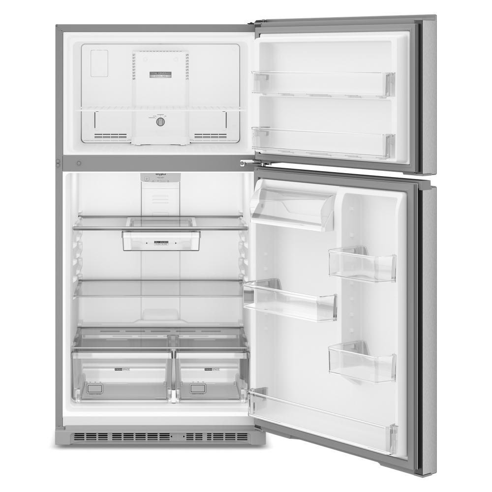 32.8-inch Wide Top Freezer Refrigerator with Total Coverage Cooling- 21.3 Cu. Ft. WRTX5421TZ