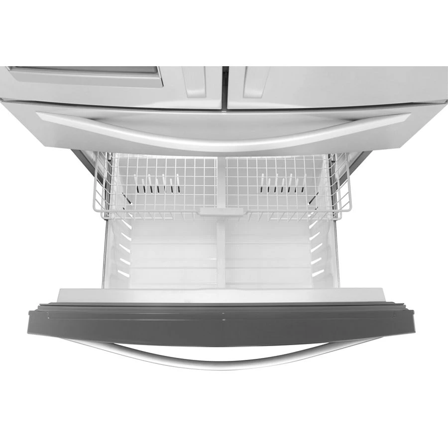 36-inch Wide French Door Refrigerator with External Refrigerated Drawer - 25 cu. ft. WRX735SDBM