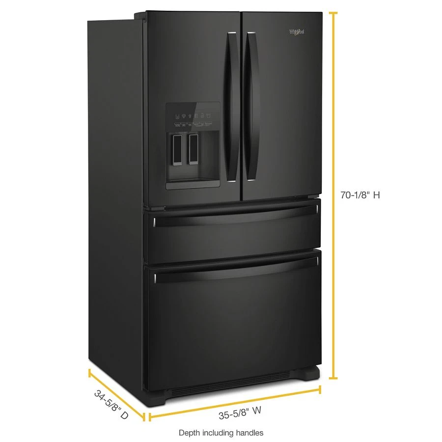 36-Inch Wide French Door Refrigerator - 25 cu. ft. WRX735SDHB