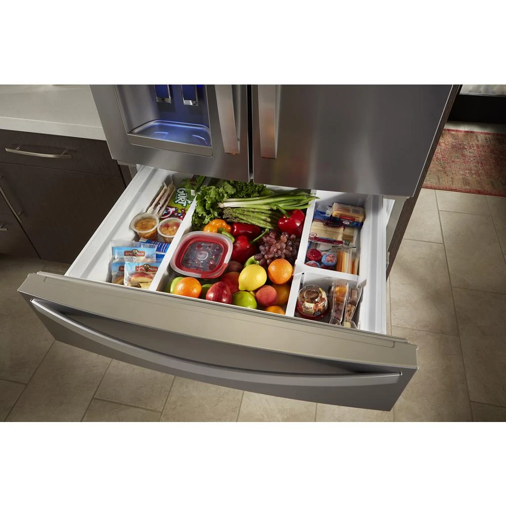 36-Inch Wide French Door Refrigerator - 25 cu. ft. WRX735SDHV