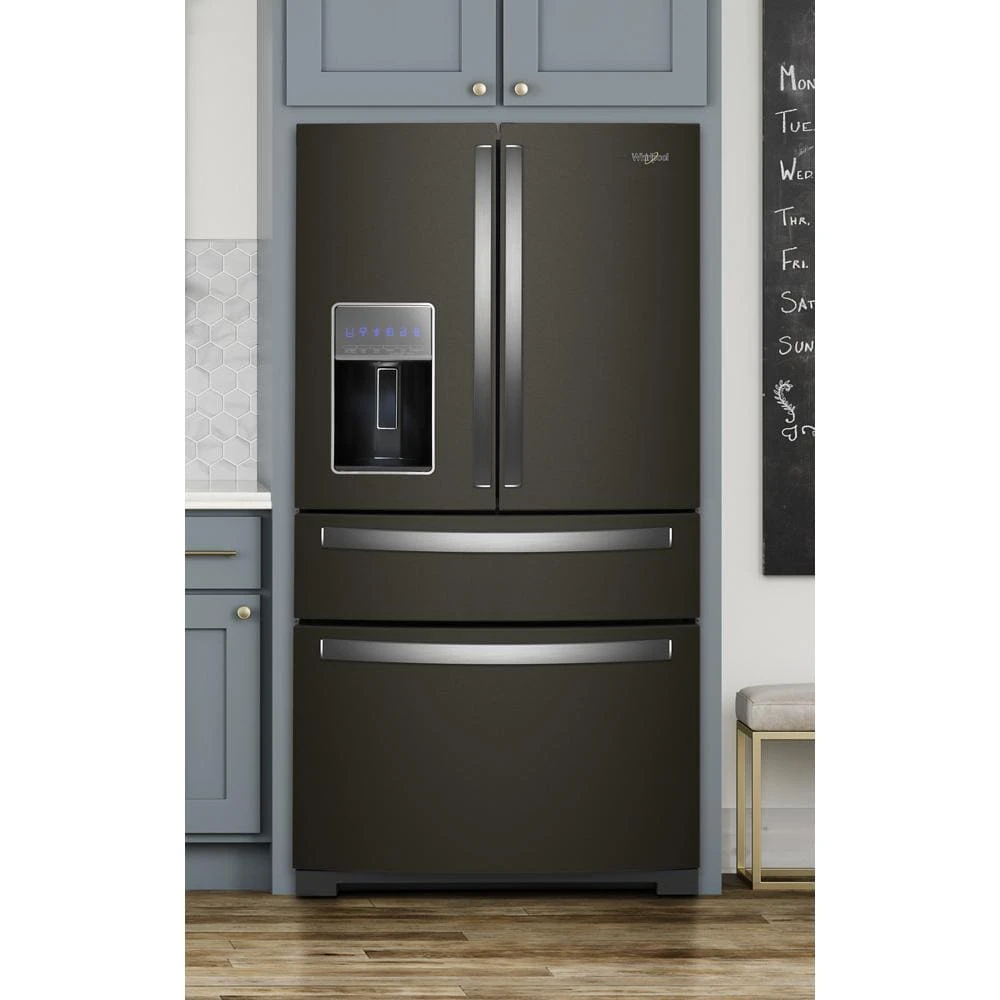 36-inch Wide 4-Door Refrigerator with Exterior Drawer - 26 cu. ft. WRX986SIHV