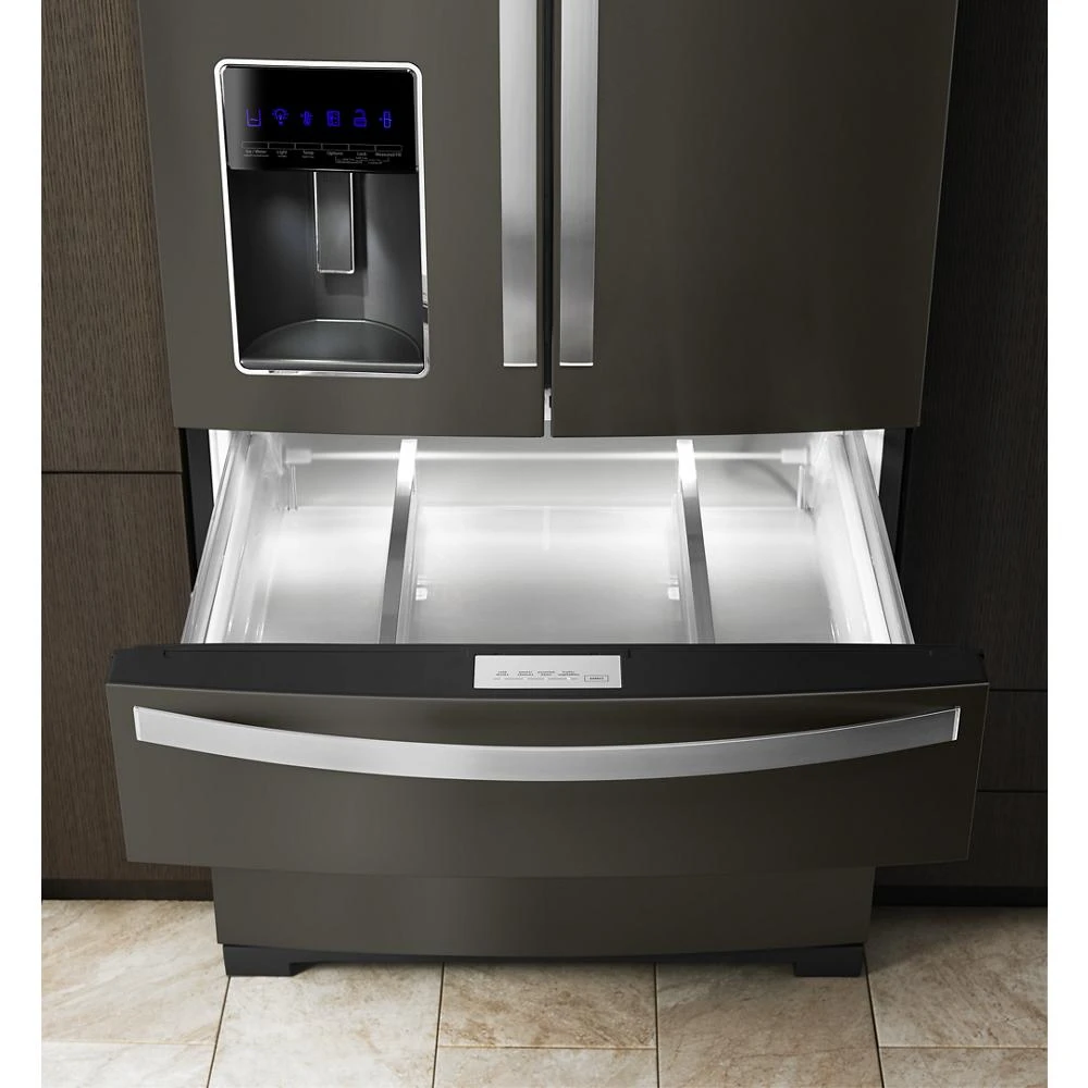 36-inch Wide 4-Door Refrigerator with Exterior Drawer - 26 cu. ft. WRX986SIHV