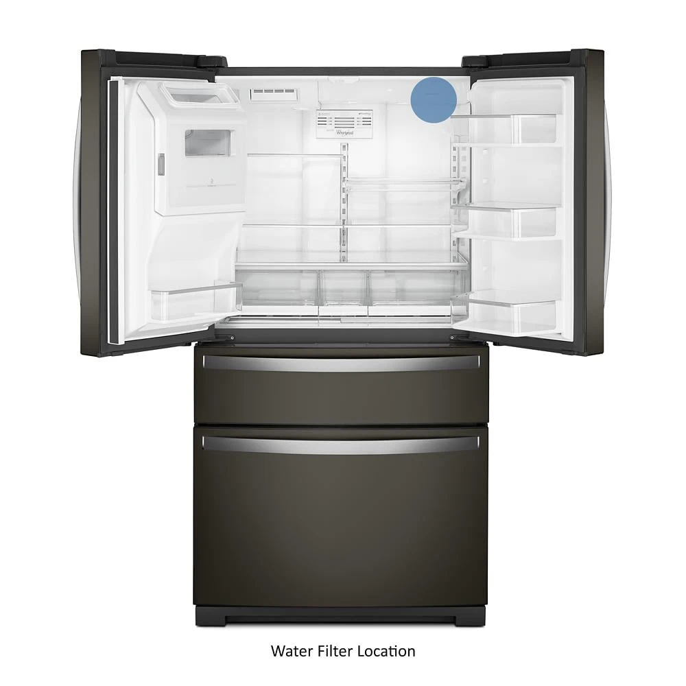 36-inch Wide 4-Door Refrigerator with Exterior Drawer - 26 cu. ft. WRX986SIHV