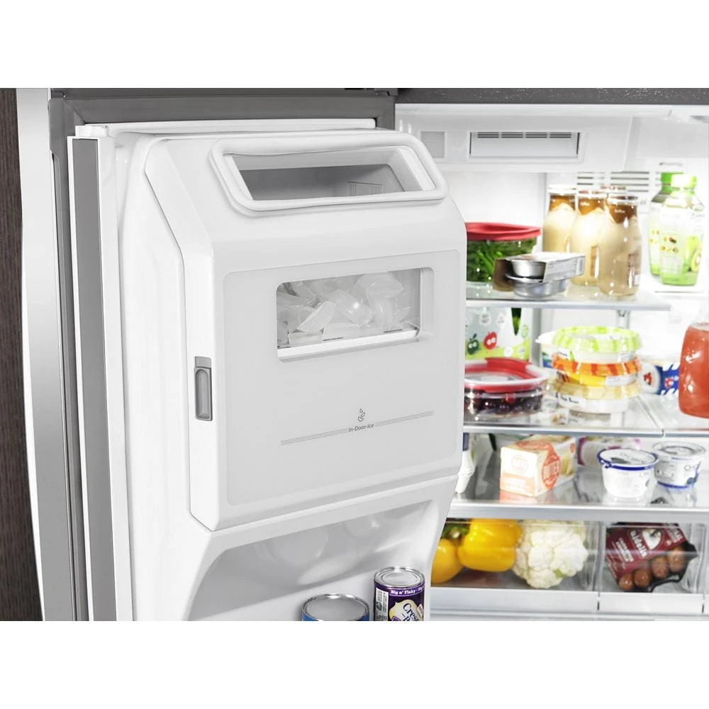 36-inch Wide 4-Door Refrigerator with Exterior Drawer - 26 cu. ft. WRX986SIHV