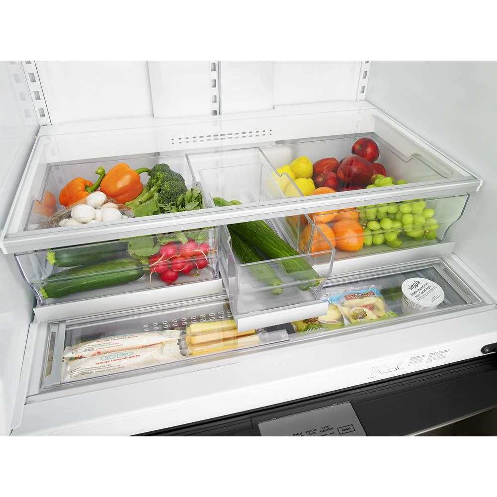 36-inch Wide 4-Door Refrigerator with Exterior Drawer - 26 cu. ft. WRX986SIHV