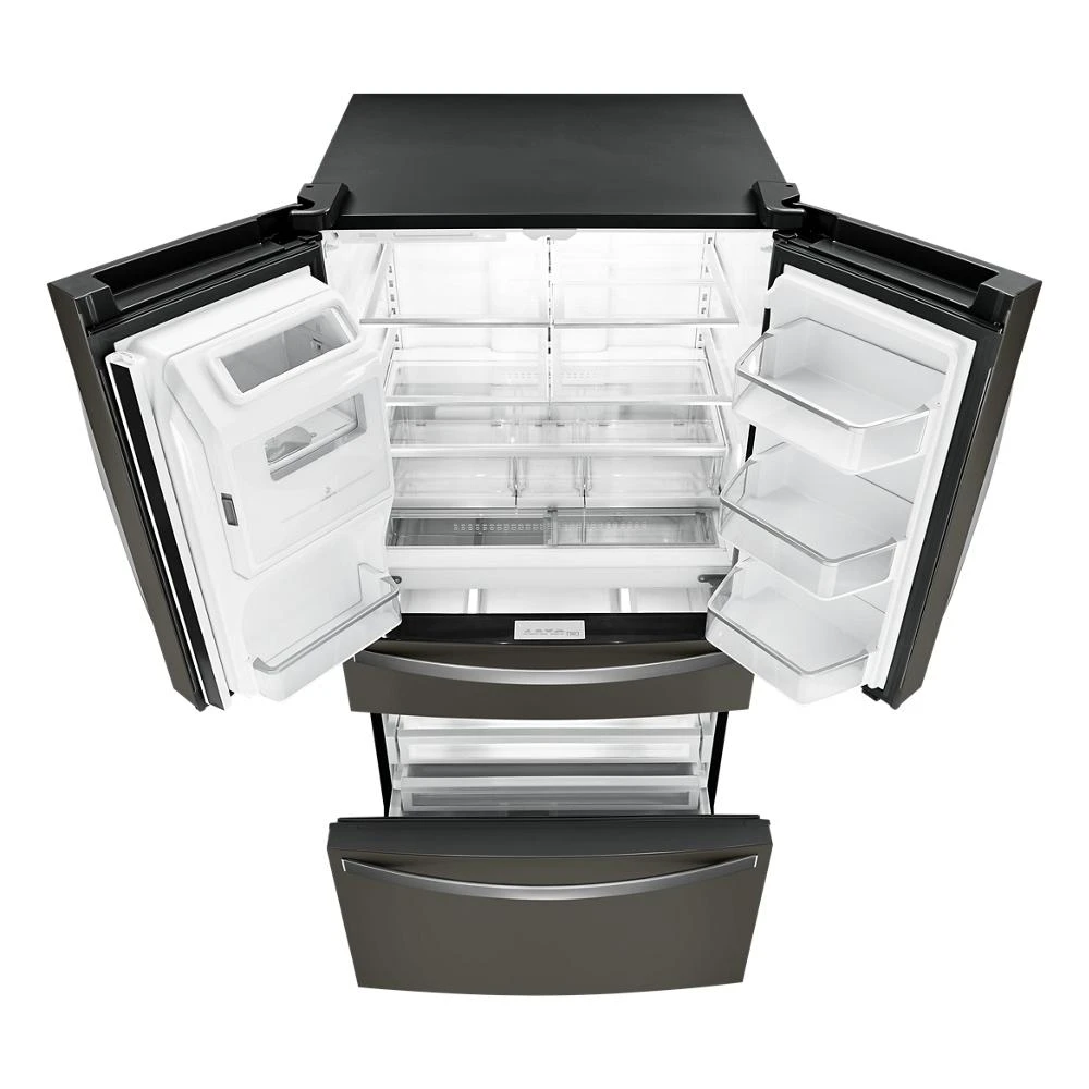 36-inch Wide 4-Door Refrigerator with Exterior Drawer - 26 cu. ft. WRX986SIHV