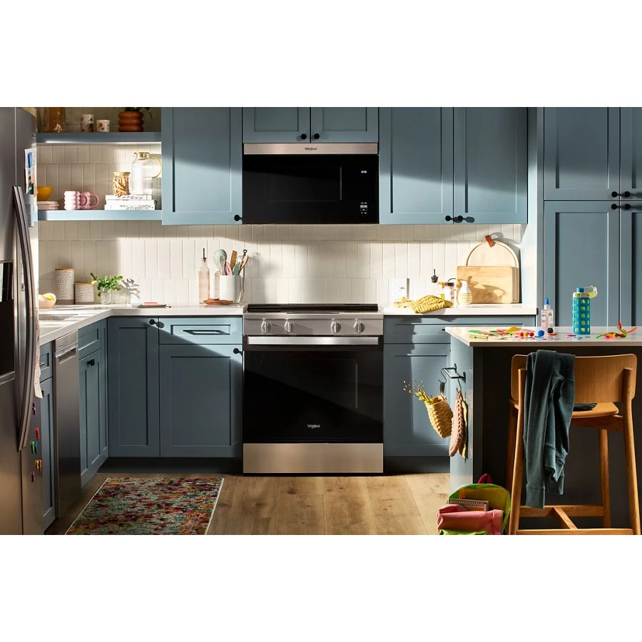 30-inch Electric Range with No Preheat and Slow Cook Modes WSES3130SB