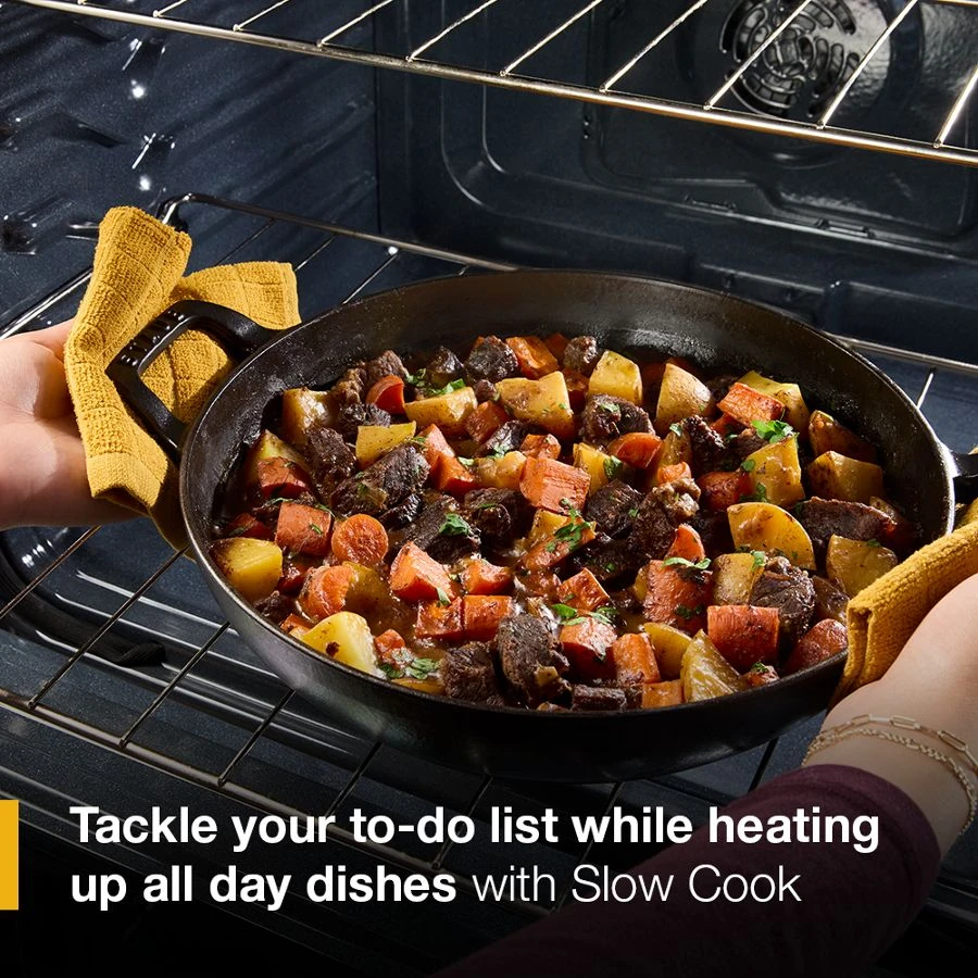 30-inch Electric Range with No Preheat and Slow Cook Modes WSES3130SS