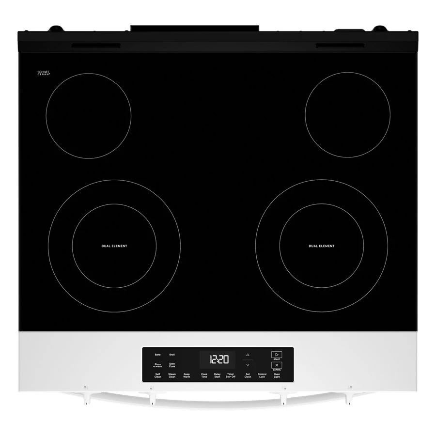 30-inch Electric Range with No Preheat and Slow Cook Modes WSES3130SW