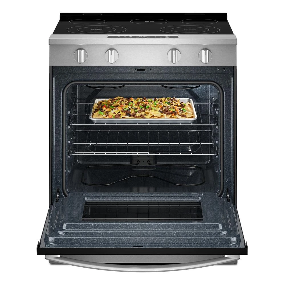 30-inch Electric Range with No Preheat and Slow Cook Modes WSES3330TS