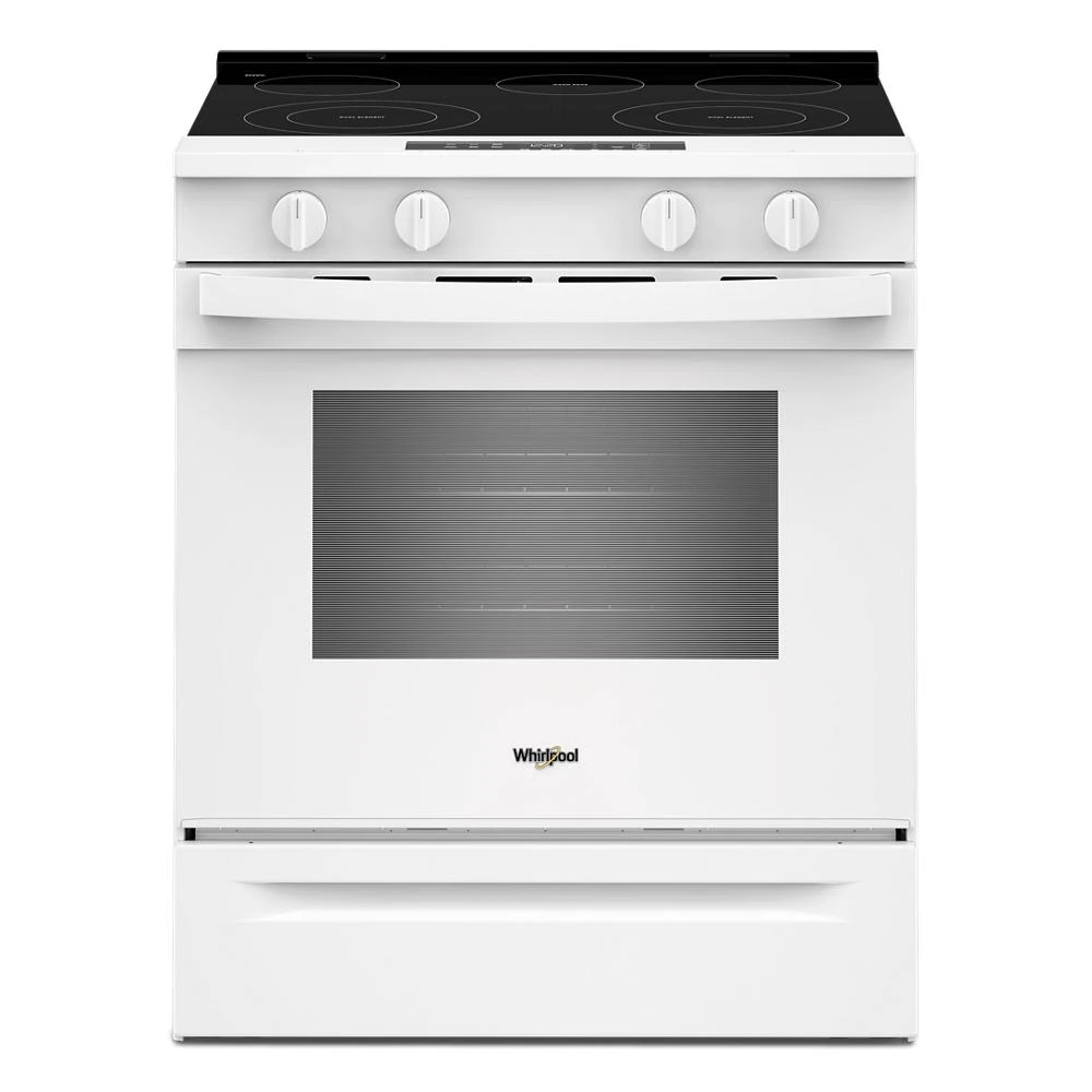 30-inch Electric Range with No Preheat and Slow Cook Modes WSES3330TW