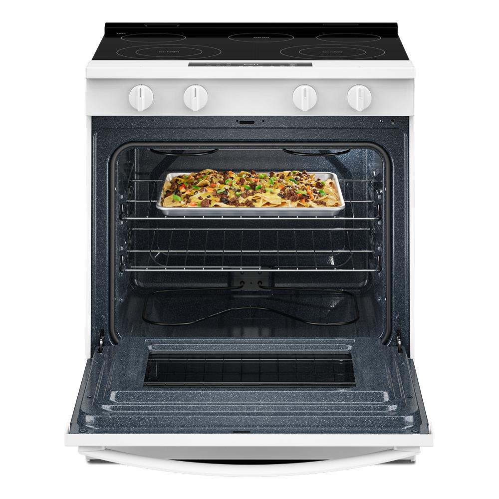 30-inch Electric Range with No Preheat and Slow Cook Modes WSES3330TW