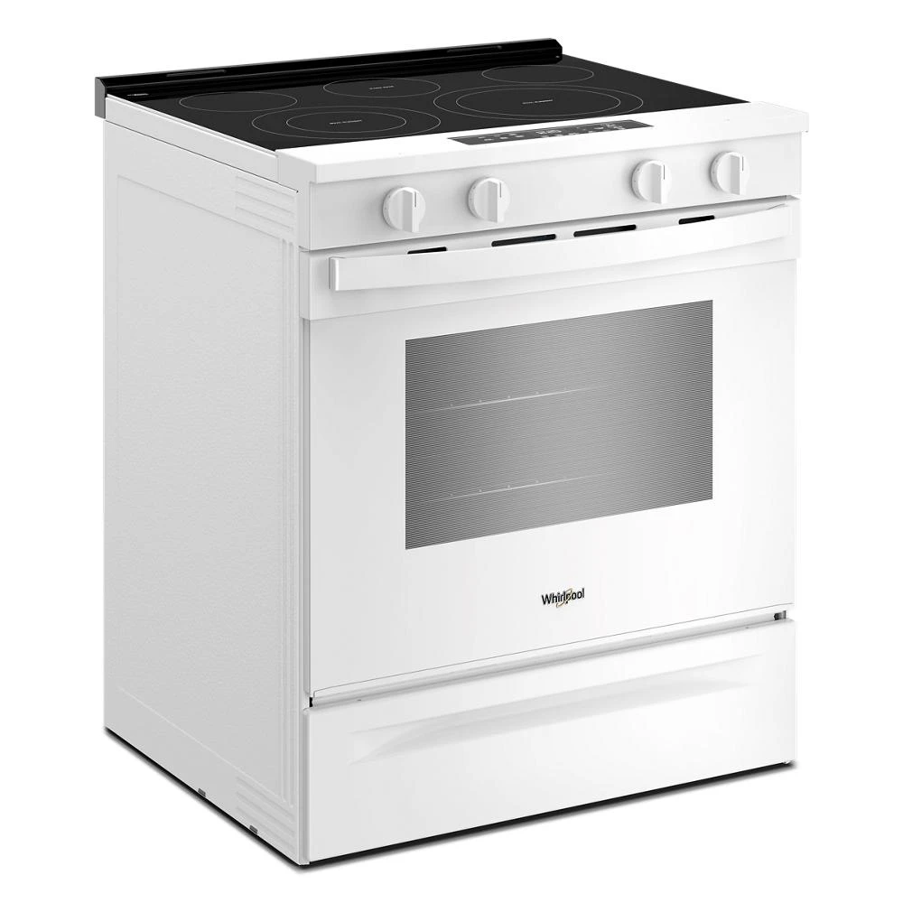 30-inch Electric Range with No Preheat and Slow Cook Modes WSES3330TW
