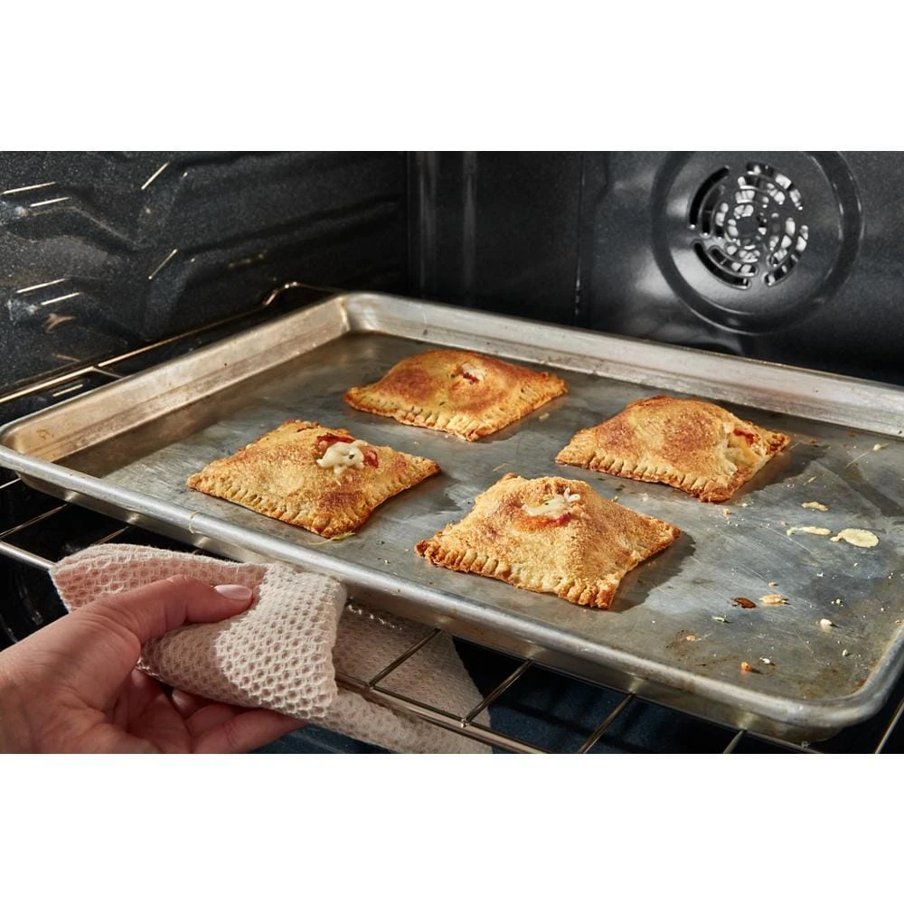 30-inch Electric Smart Range with Air Cooking Technology and Steam Clean WSES4530TS