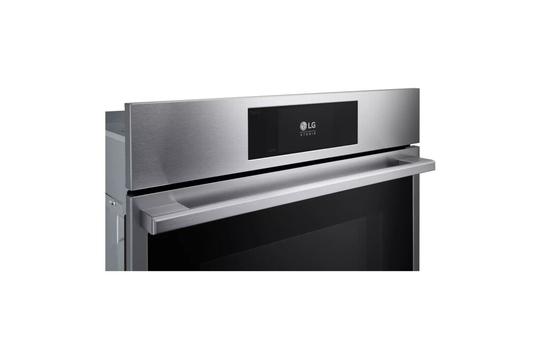 LG STUDIO 4.7 cu. ft. Smart InstaView® Electric Single Built-In Wall Oven with Air Fry & Steam Sous Vide WSES4728F