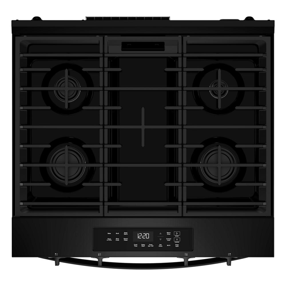 30-inch Gas Range with No Preheat and Slow Cook Modes WSGS3330TB