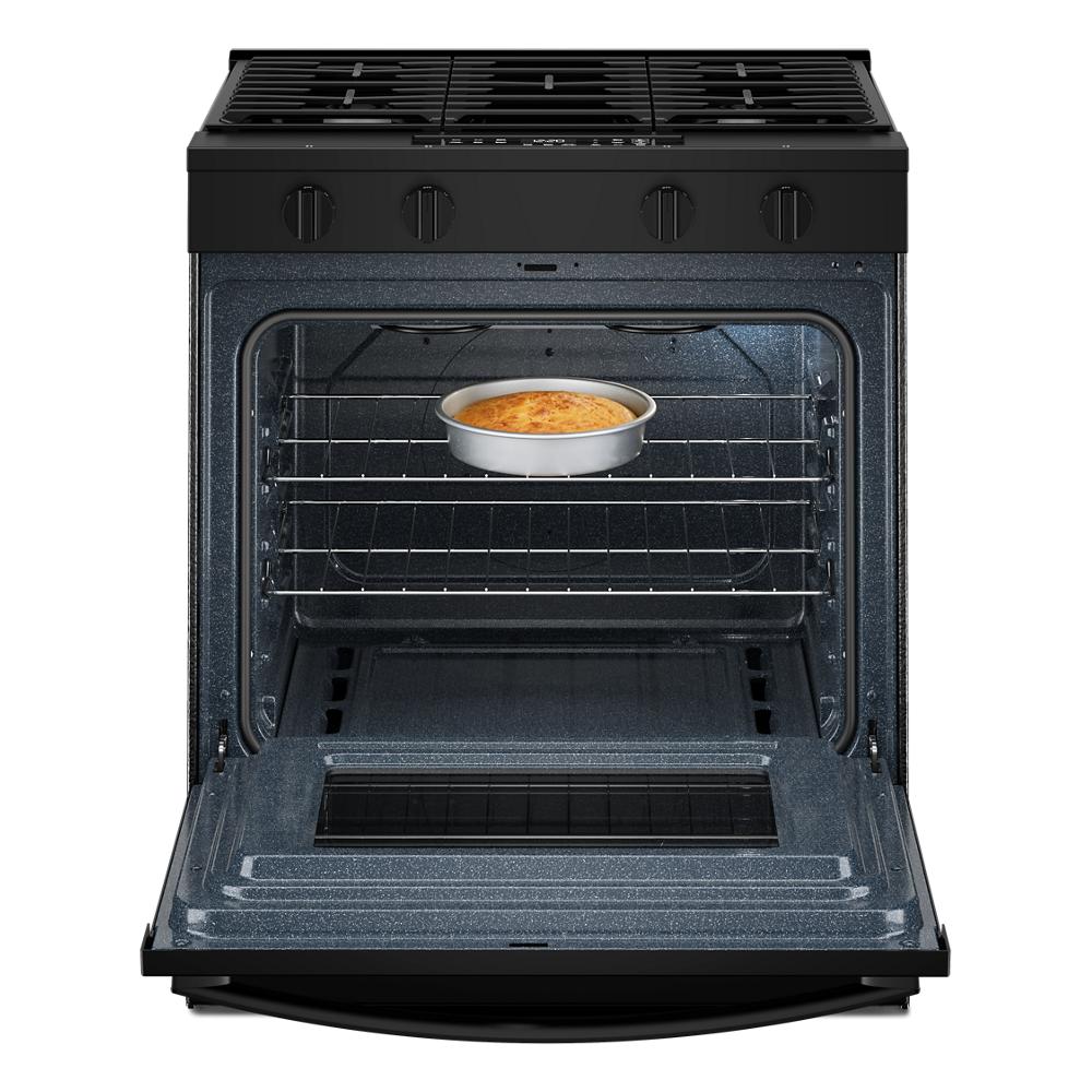 30-inch Gas Range with No Preheat and Slow Cook Modes WSGS3330TB