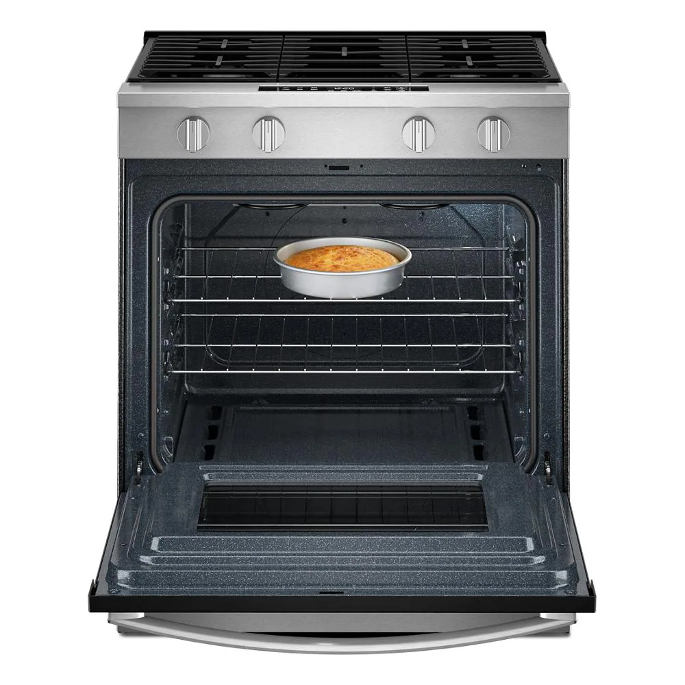30-inch Gas Range with No Preheat and Slow Cook Modes WSGS3330TS