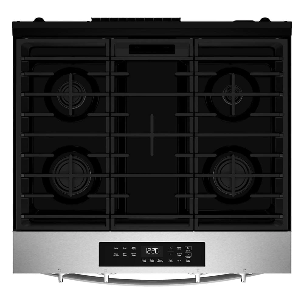 30-inch Gas Range with No Preheat and Slow Cook Modes WSGS3330TS