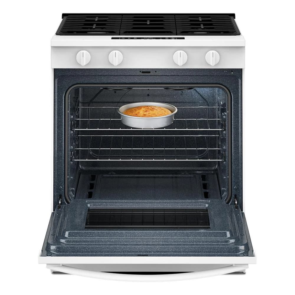 30-inch Gas Range with No Preheat and Slow Cook Modes WSGS3330TW
