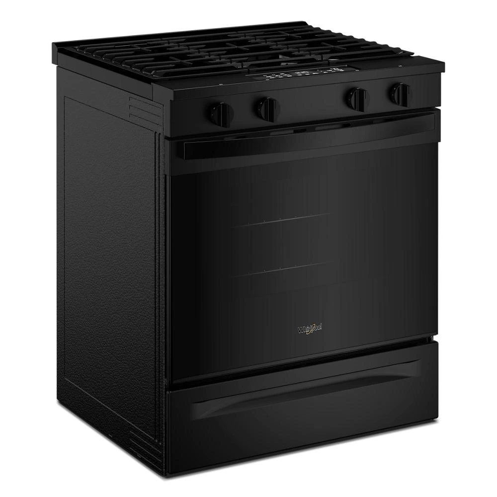 30-inch Gas Smart Range with Air Cooking Technology and Steam Clean WSGS4530TB