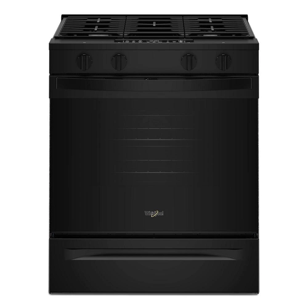 30-inch Gas Smart Range with Air Cooking Technology and Steam Clean WSGS4530TB