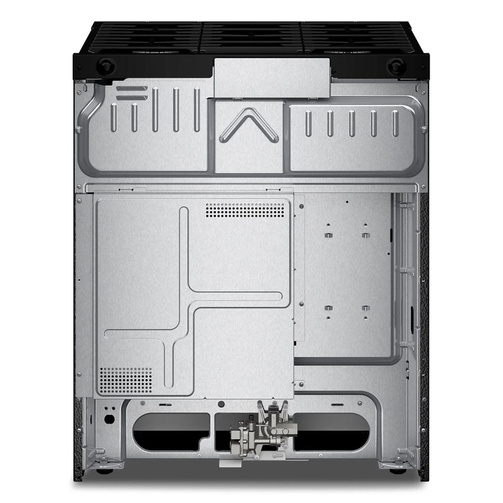 30-inch Gas Smart Range with Air Cooking Technology and Steam Clean WSGS4530TB