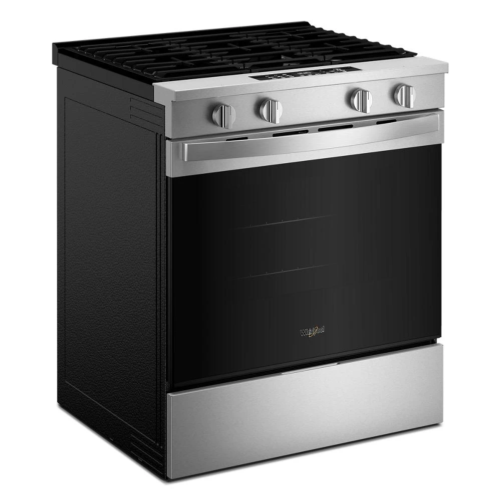 30-inch Gas Smart Range with Air Cooking Technology and Steam Clean WSGS4530TS