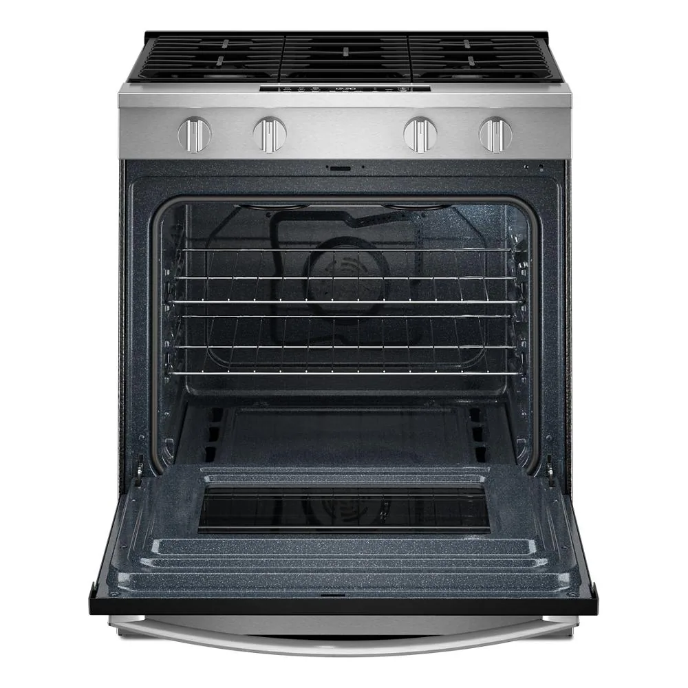 30-inch Gas Smart Range with Air Cooking Technology and Steam Clean WSGS4530TS