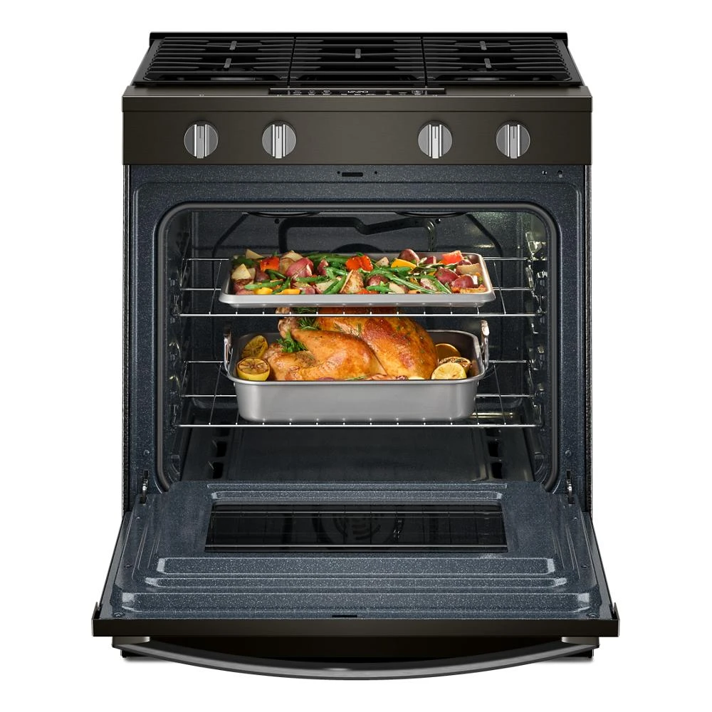 30-inch Gas Smart Range with Air Cooking Technology and Steam Clean WSGS4530TV