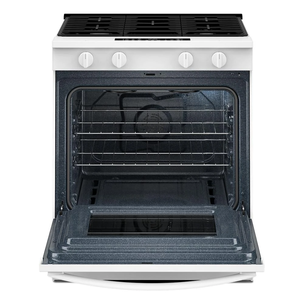 30-inch Gas Smart Range with Air Cooking Technology and Steam Clean WSGS4530TW
