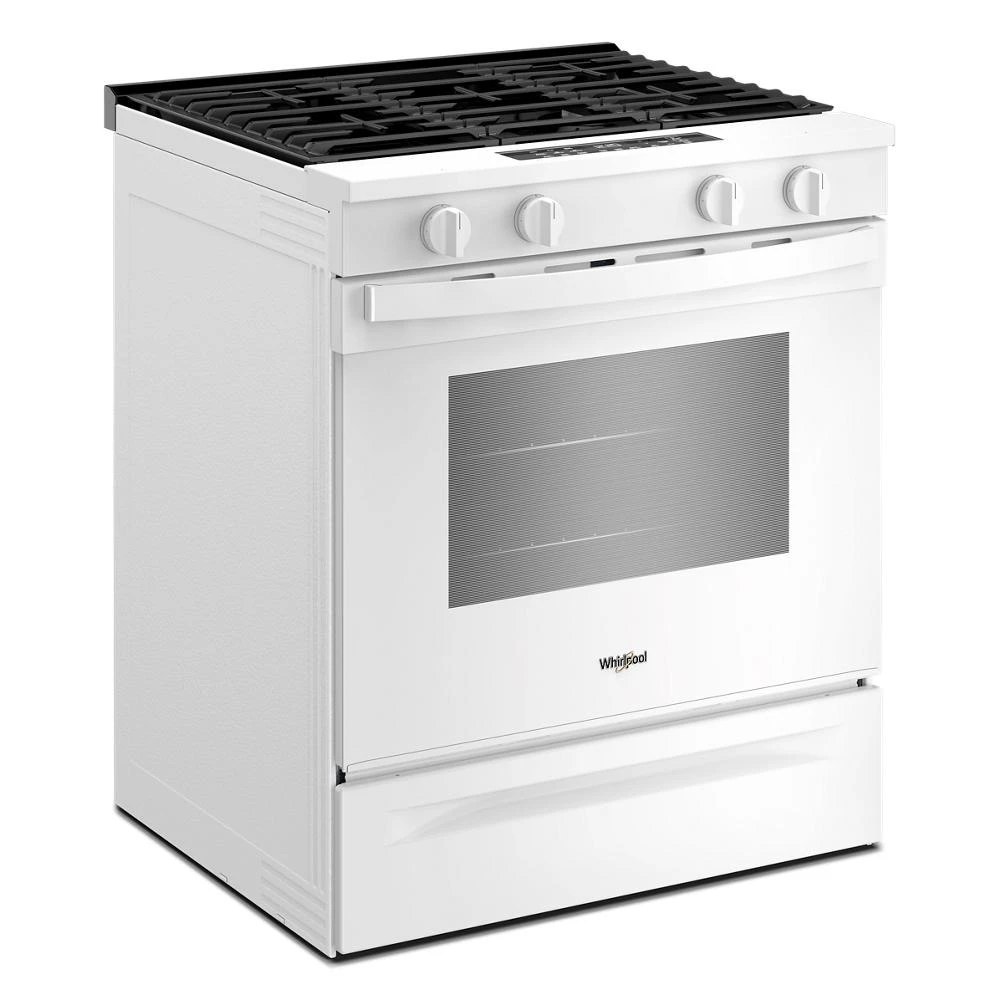 30-inch Gas Smart Range with Air Cooking Technology and Steam Clean WSGS4530TW