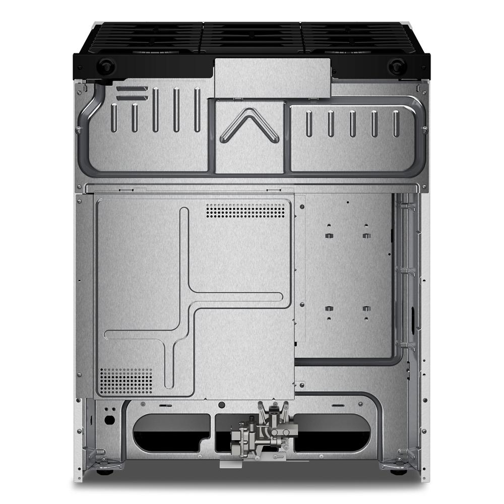 30-inch Gas Smart Range with Air Cooking Technology and Steam Clean WSGS4530TW