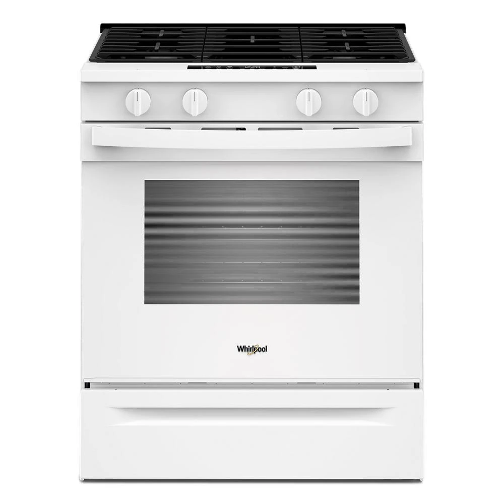 30-inch Gas Smart Range with Air Cooking Technology and Steam Clean WSGS4530TW