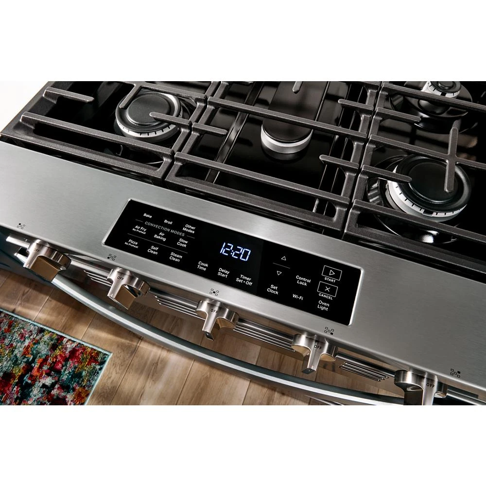 30-inch Gas Smart Range with Air Cooking Technology WSGS5030SB