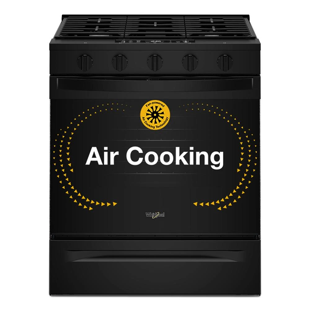 30-inch Gas Smart Range with Air Cooking Technology WSGS5030SB