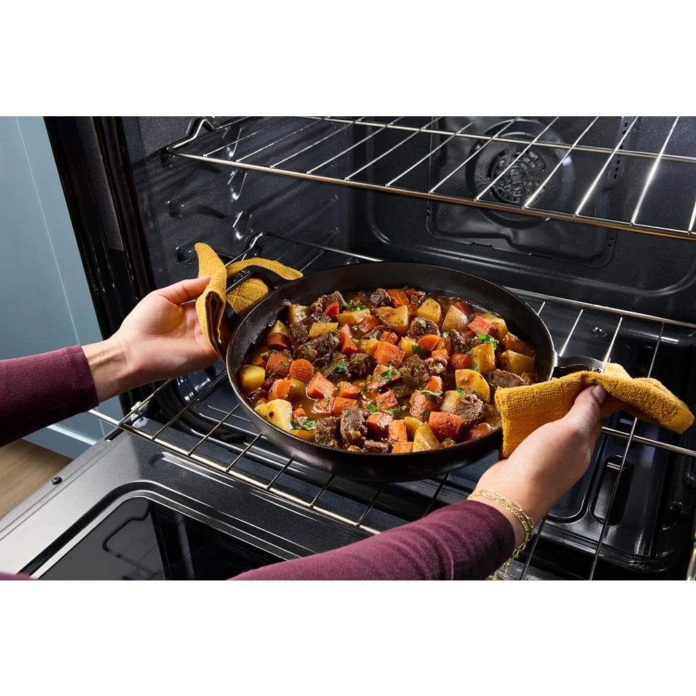 30-inch Gas Smart Range with Air Cooking Technology WSGS5030SB