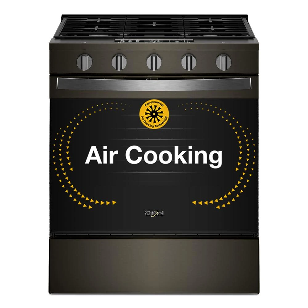 30" Gas Slide-In Range with Air Fry WSGS5030SV