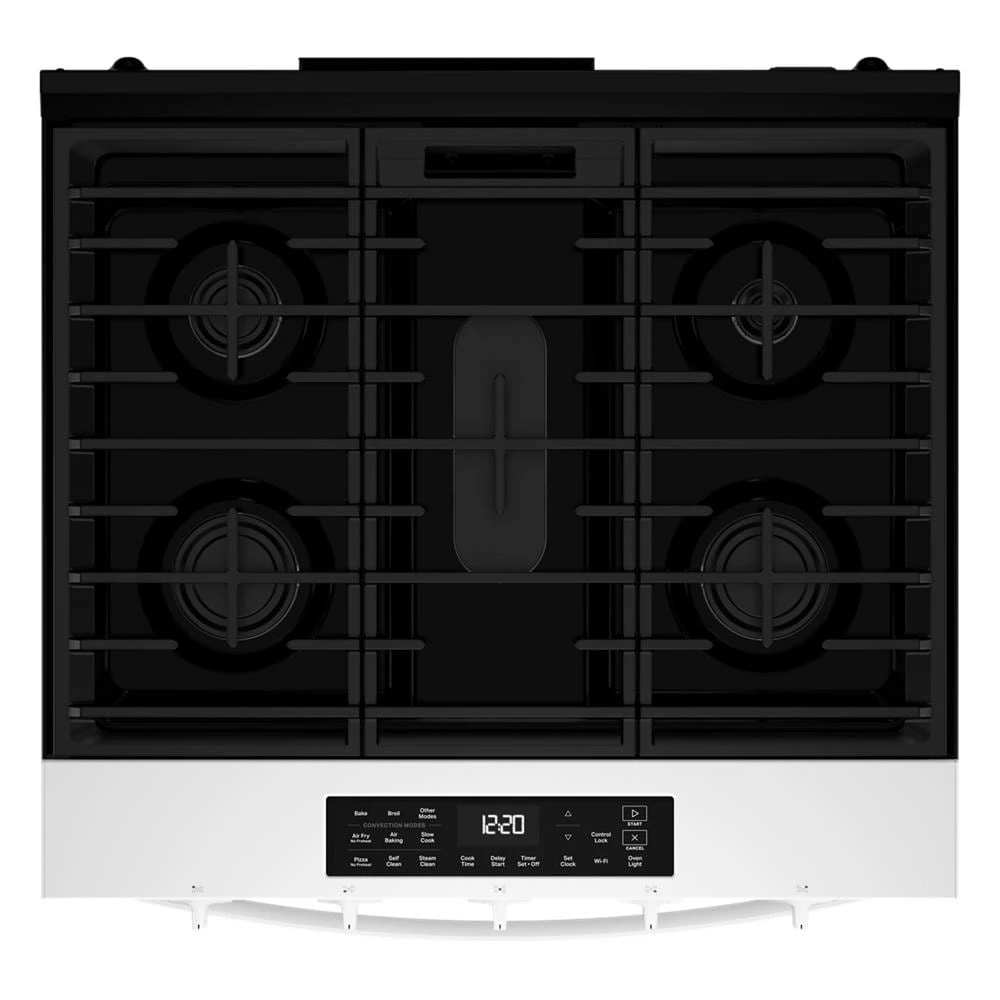 30" Gas Slide-In Range with Air Fry WSGS5030SW