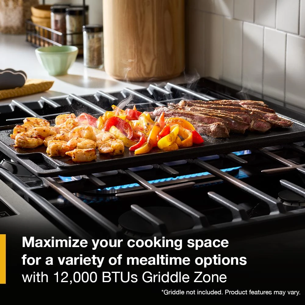 30" Gas Slide-In Range with Air Fry WSGS5030SW