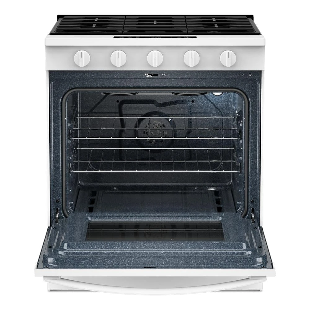 30" Gas Slide-In Range with Air Fry WSGS5030SW
