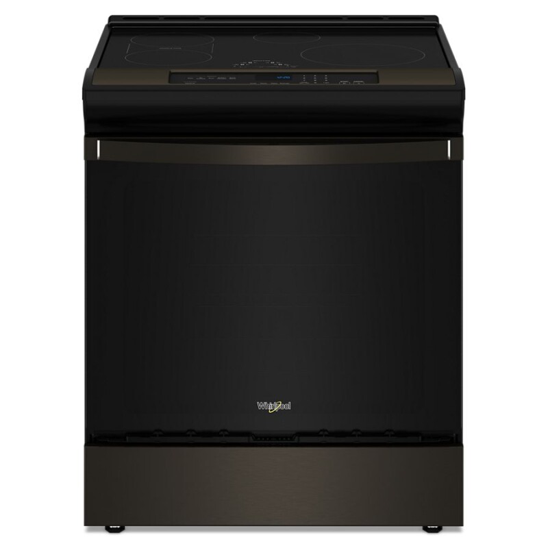 Whirlpool 30-inch Induction Range with No Preheat Air Fry Black Stainless WSIS5030RV Picture 1