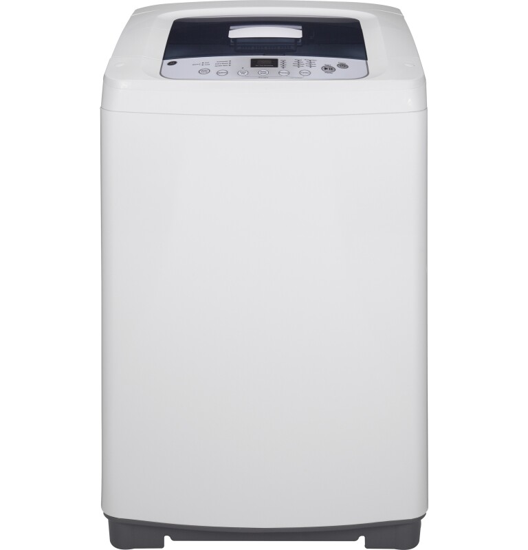 GE Space-Saving 2.6 DOE cu. ft. Capacity Portable Washer with Stainless Steel Basket White WSLP1500HWW Picture 1